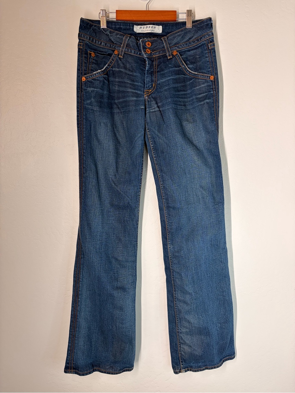 Hudson Jeans Women's Flare Jeans - Dark Blue Wash 0125